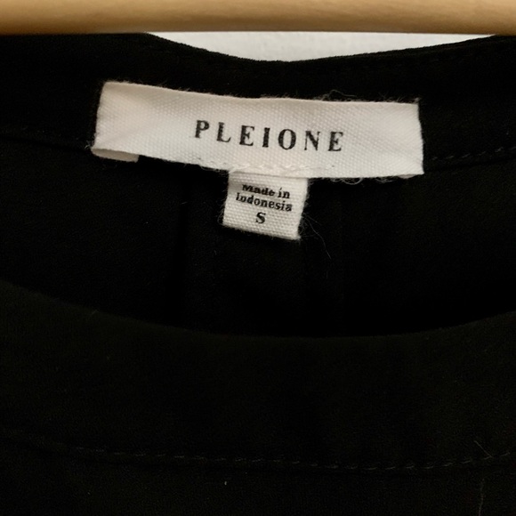 🌸 3 for $15 🌸 Pleione Black Dress Shirt Size S - Picture 5 of 6